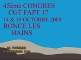 45ème CONGRES CGT FAPT 17