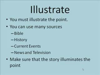 How to Expand a Sermon Outline Into a Sermon