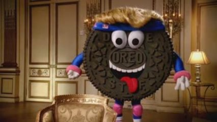 Oreo DSRL:  Stufy gets a Donald Trump haircut.
