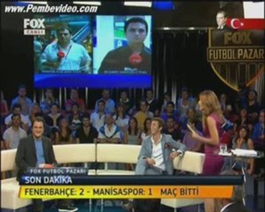 Fox TV'de canlı yayın kazası