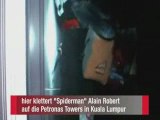 Alain ROBERT the french spiderman - Petronas TOWERS