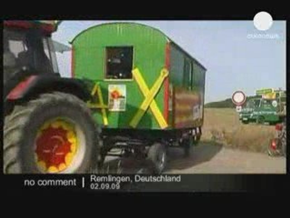 Rassemblement anti-nucléaire à Remlingen en Allemagne