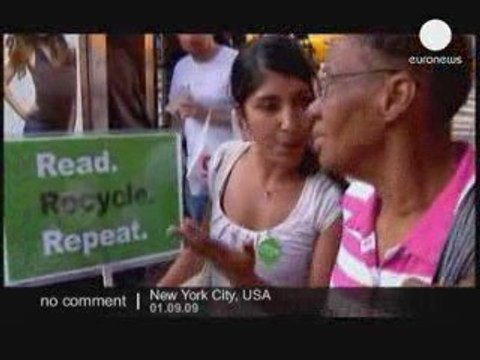 Opération livres gratuits à New York