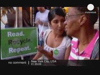 Opération livres gratuits à New York