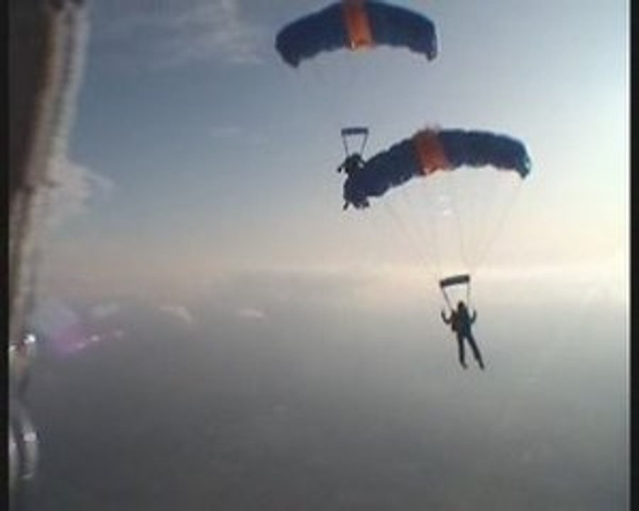 Example de saut en voile contact à 2