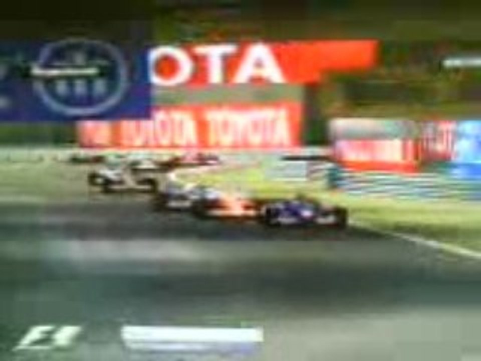 F1 06 Ps2 Liuzzi double dépassement