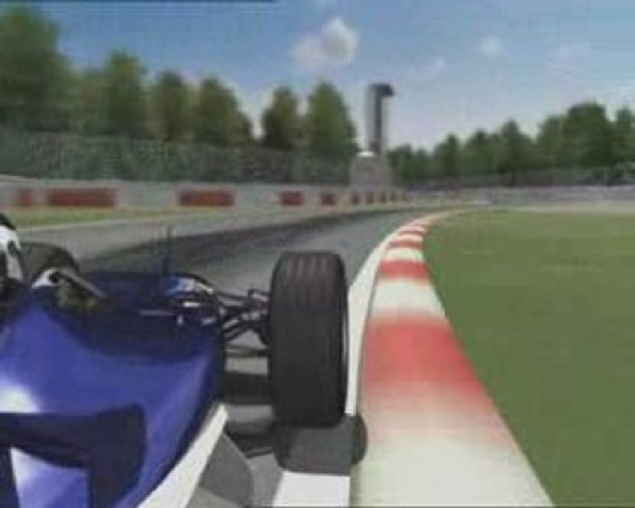 F1 - Wirtualny przejazd po torze Monza 2009