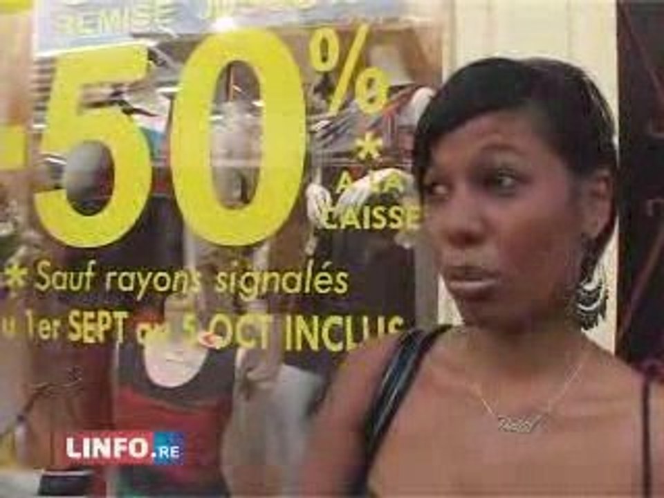 info économie ile de la Réunion: soldes