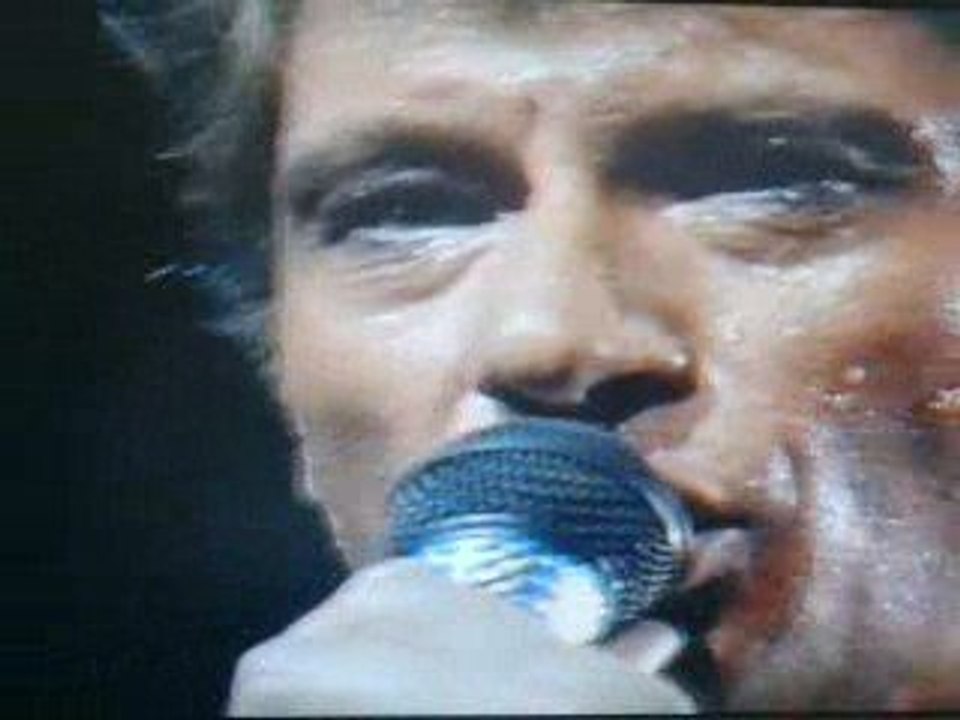 johnny hallyday drole de metier (zenith 1984)