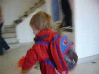 Départ pour l'école !