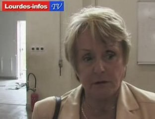 Josette Durrieu visite le collège du Lapacca à Lourdes