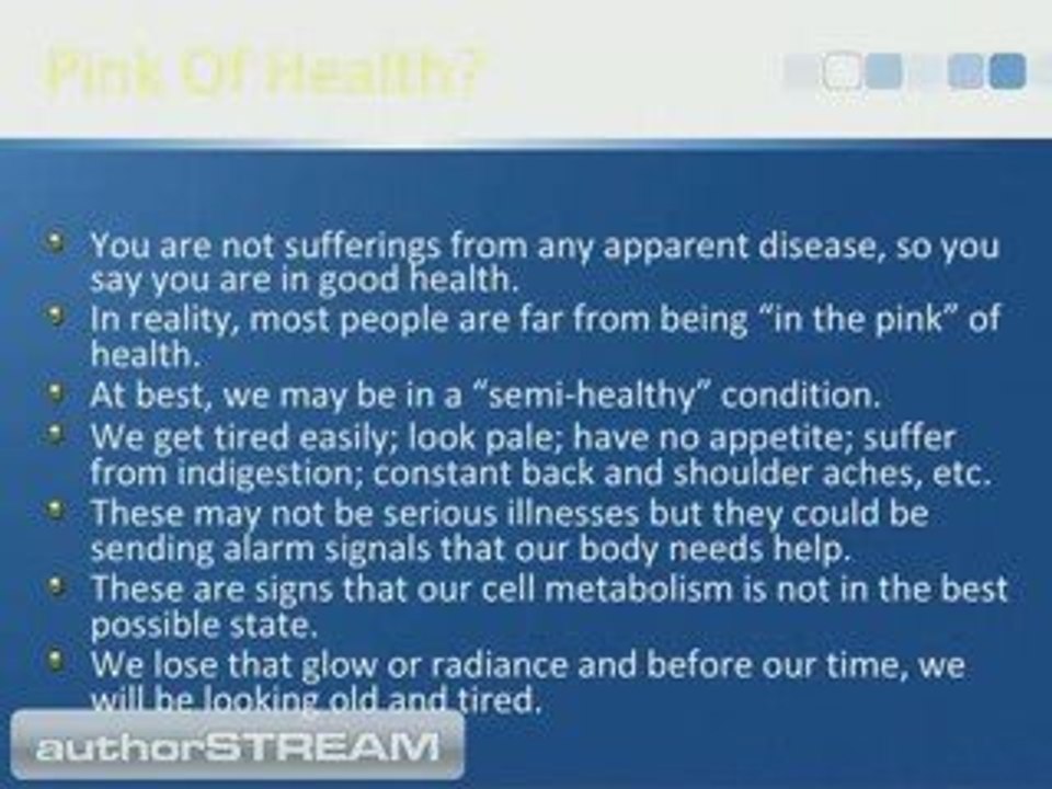 Are You Really In The Pink Of Health