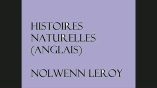 histoires naturelles en anglais - nolwenn leroy