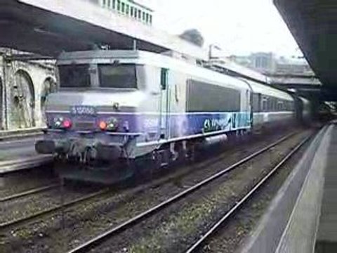 Départ ZGC et CIC R BB15058 à Rouen