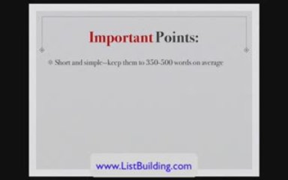 Internet List Building with Article Marketing: Learn How