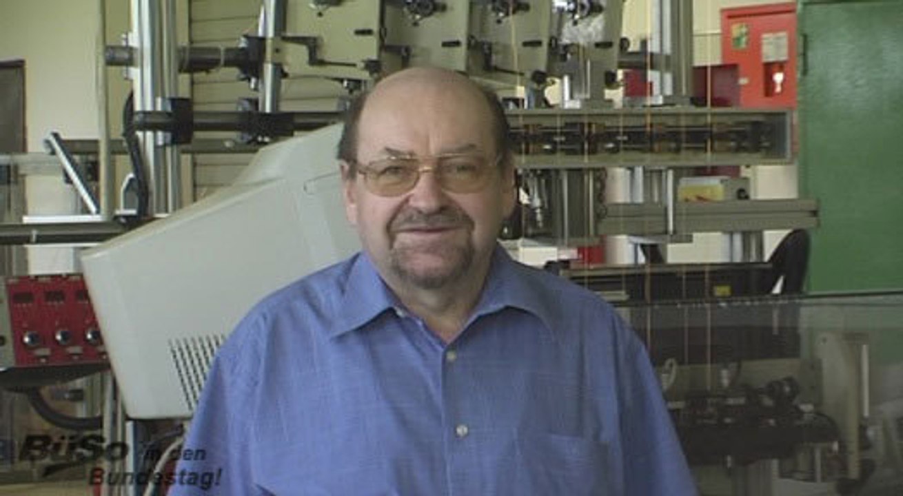 Reinhard Maßberg (BüSo), Rottal-Inn, Bayern - Bundestagswahl