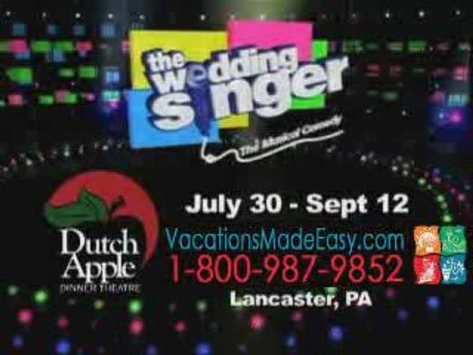 The Wedding Singer at the Dutch Apple Dinner Theatre