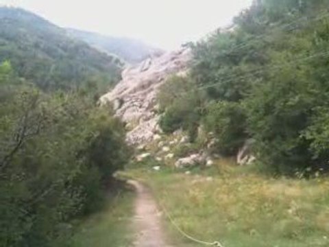 Font Romeu 2009 Accrobranche - Yoann