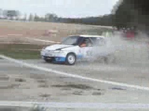 Rallye des Routes Picardes 2008 KIKIgnotti-Chrem en glisse!!