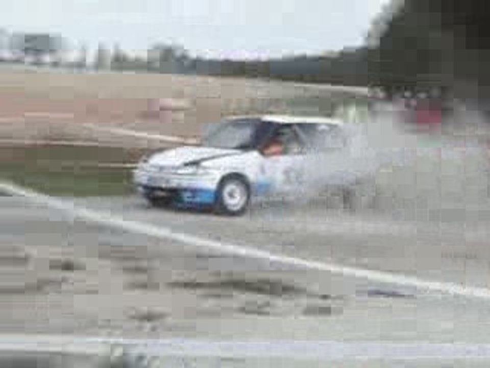 Rallye des Routes Picardes 2008 KIKIgnotti-Chrem en glisse!!