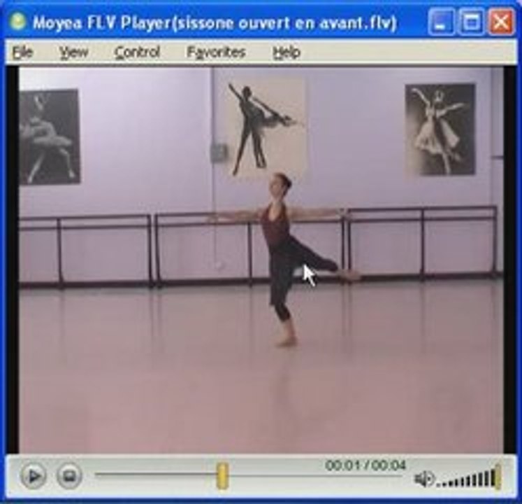 8-4 sissone ouverte en avant