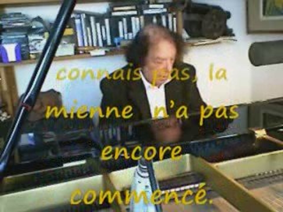 je n'ai rien à vous dire texte et improvisation E Lelouch