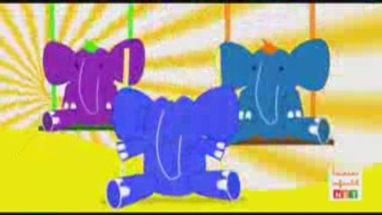En elefante se balancea