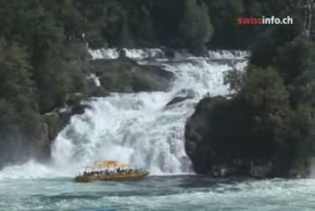The Rhine wonder - The Rhine falls - Town of Schaffhausen