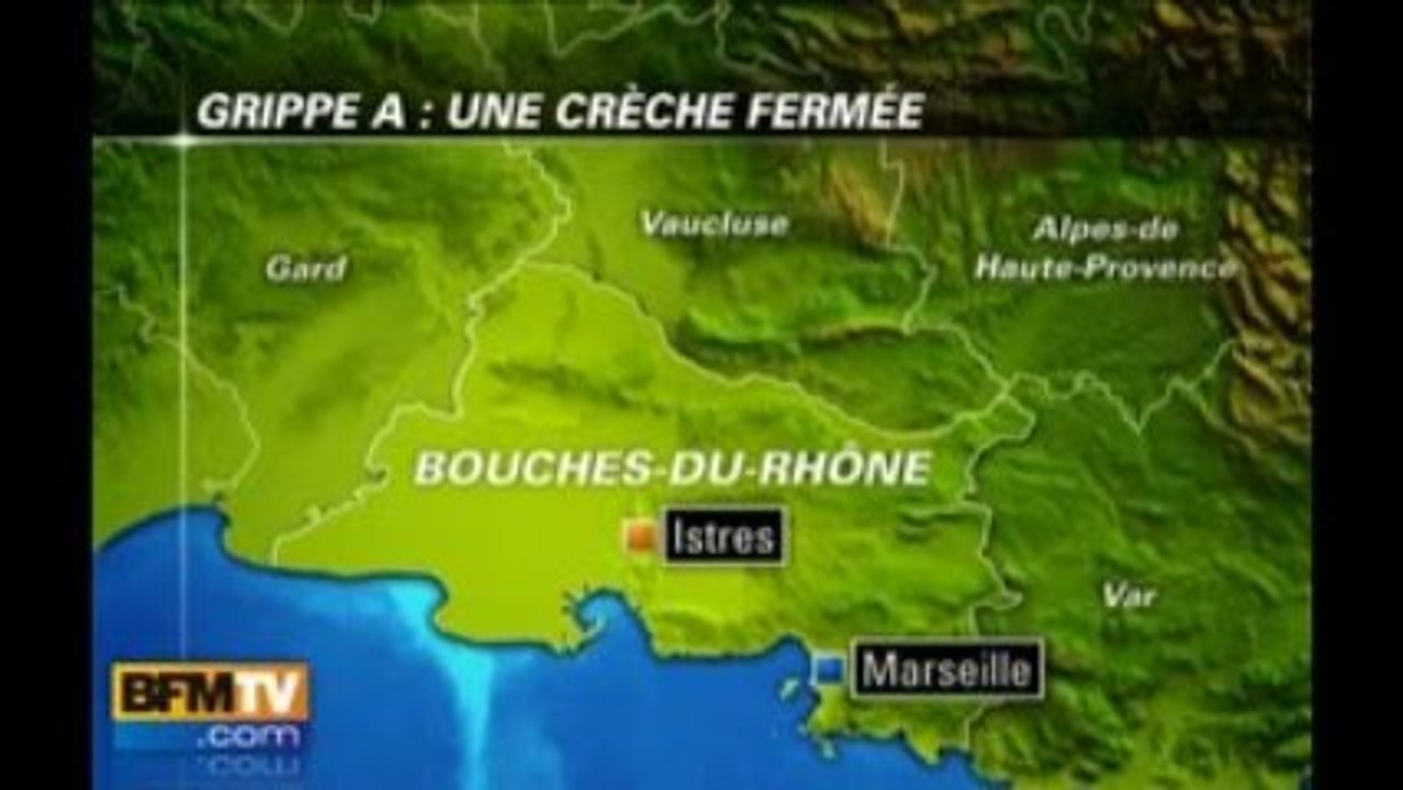 Le maire d'Istres annonce la fermeture d'une crèche touchée par la grippe A TEST