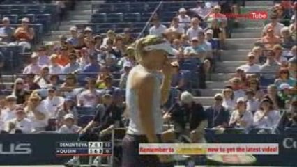 Oudin Ousts 4th-Seeded Dementieva in US OPen 09