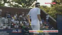 Stepanek vs. Mayer Match Highlight In 2nd Rd of US Open 09