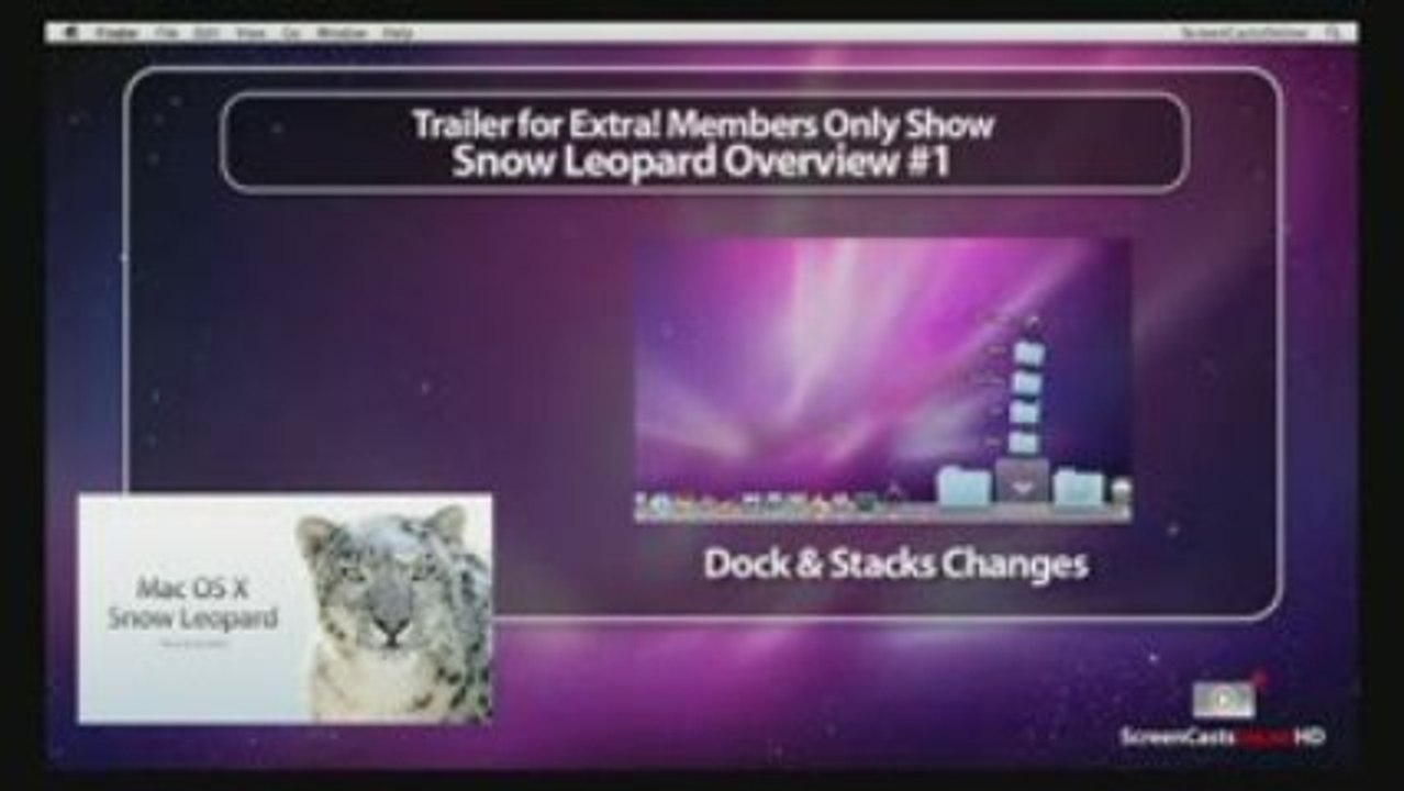 214 - [Tr] Snow Leopard Overview #1 [Trailer]