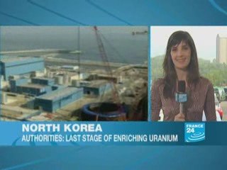 Pyongyang claims uranium enrichment in final phase