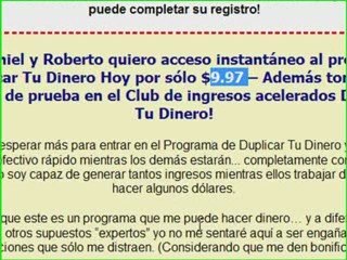 Ganar dinero por Internet duplicar tu dinero