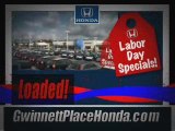 Labor Day Sale - Atlanta Honda Dealer - Gwinnett Place Honda