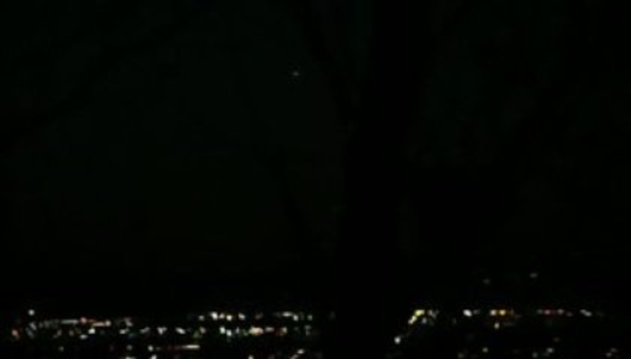 ovni au dessus de place charest ouest quebec