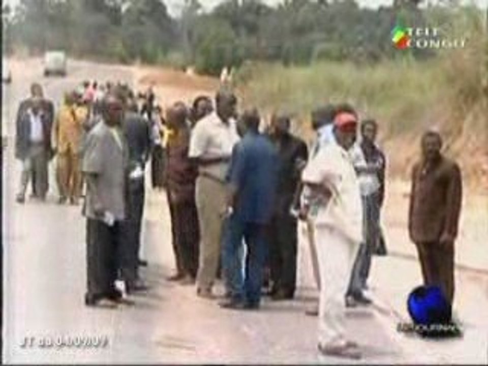 Visite technique de la route Brazzaville-Kinkala