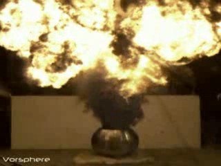 Explosive sound of airolusion's Vorsphere test video