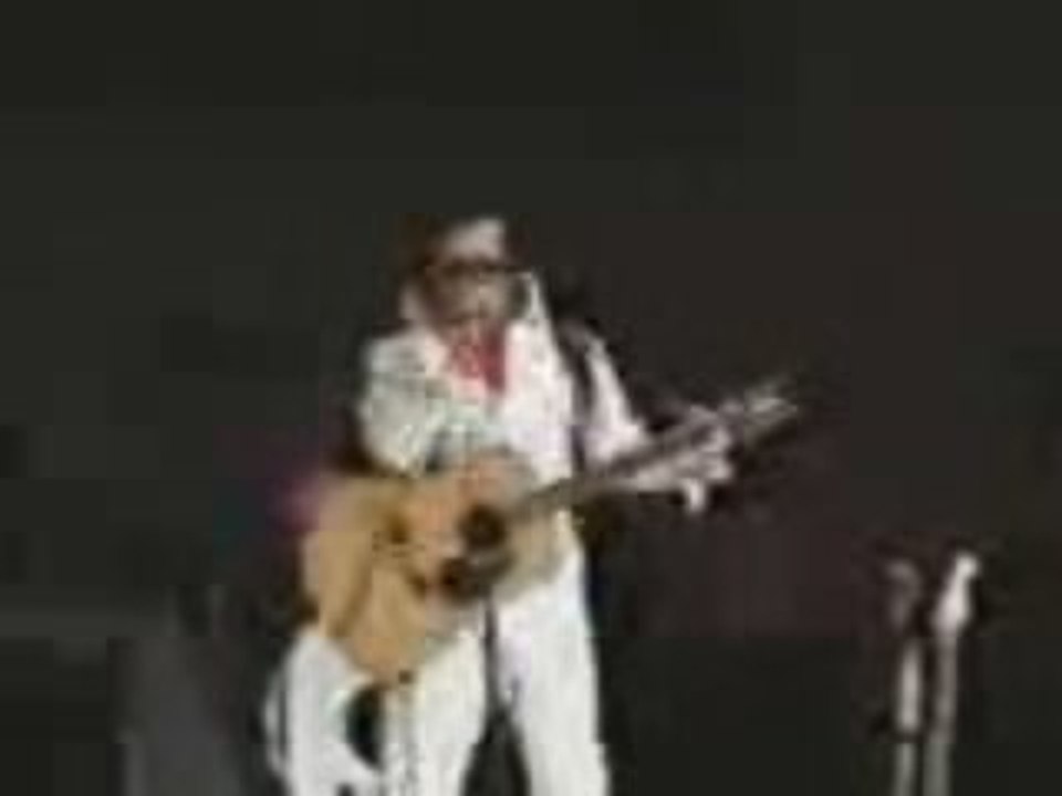 elvis presley video live in concert impersonator hire book