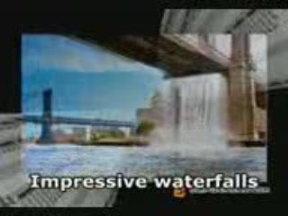 Imopressive water falls
