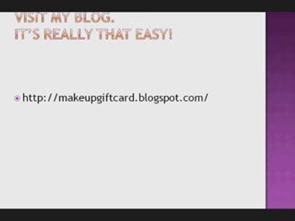Mac Cosmetics - Gift Card - Limited Time Offer!