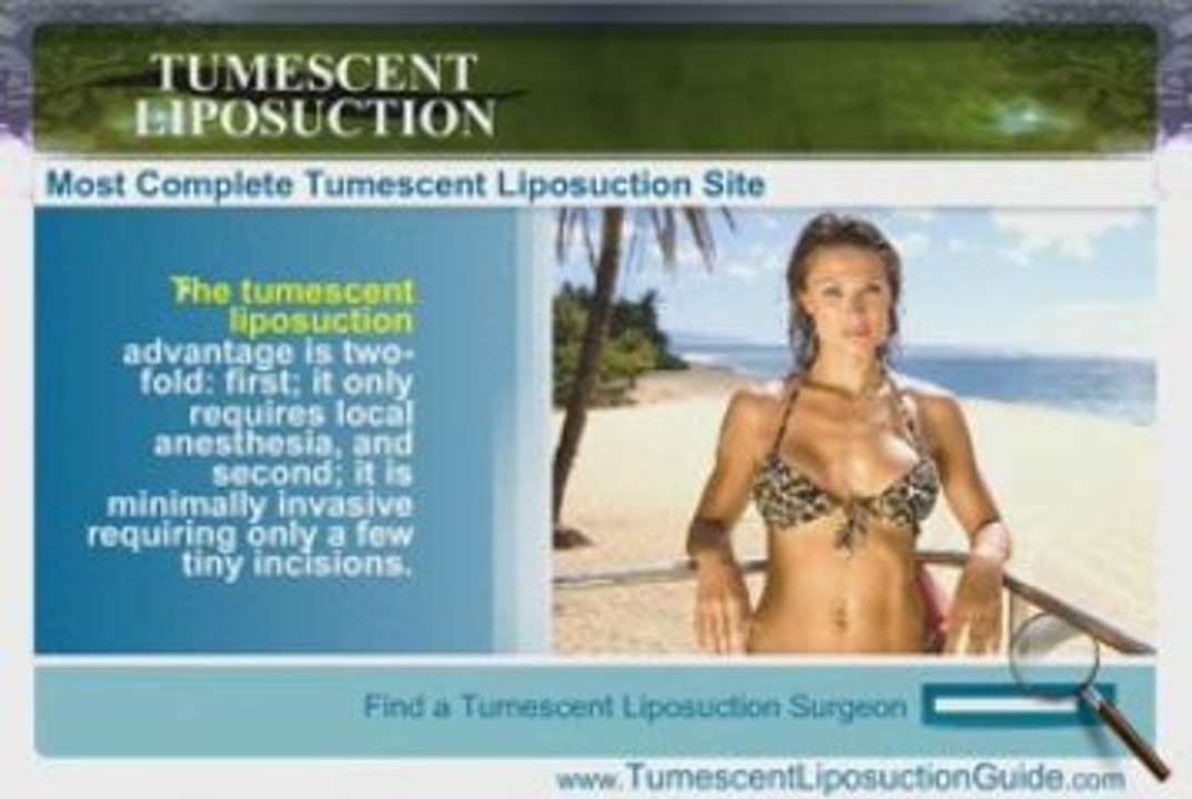 Tumescent Liposuction # 7