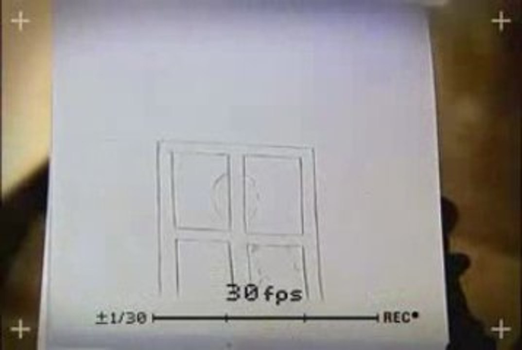 Matrix style flip book