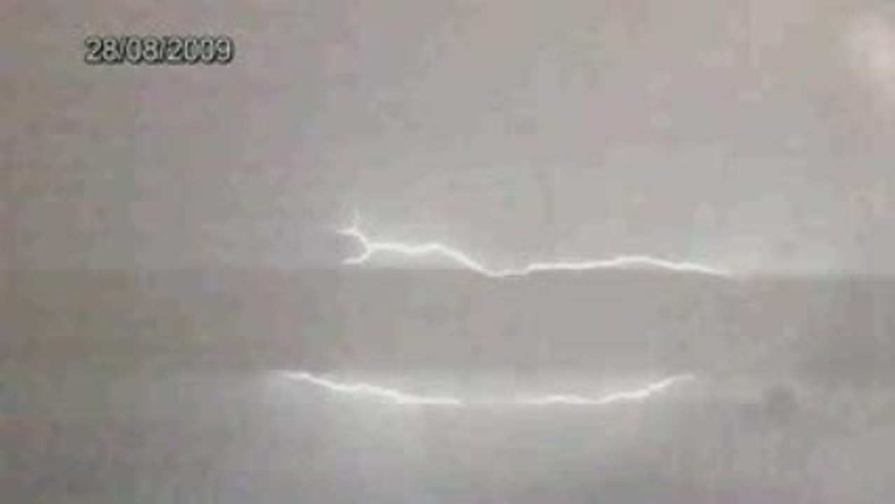 Orage à Aubagne