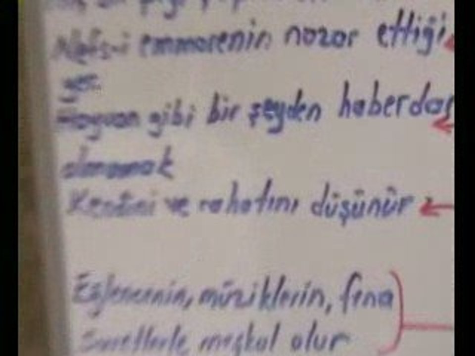 hasan abi-risalei nur dersleri-VESVESE  PROJESİ  2