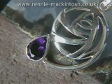 Rennie Mackintosh Necklace DWA183 Sterling Silver