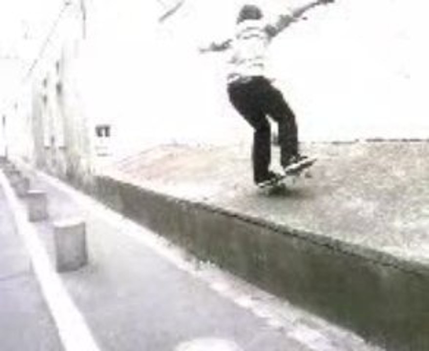 Thibault Nosewhelling gare de l'est.