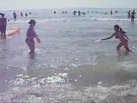 Partis de Raquettes sur la Plage !!