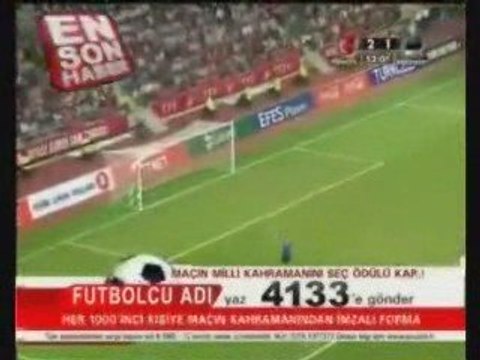 Türkiye 4 - 2 estonya (2010 dünya kupası grup maçı)