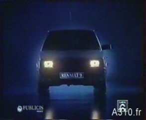 Pub française Renault 9 TXE